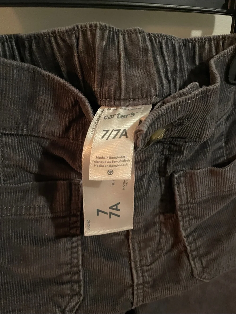 Carters Wide Leg Corduroy Pants 7